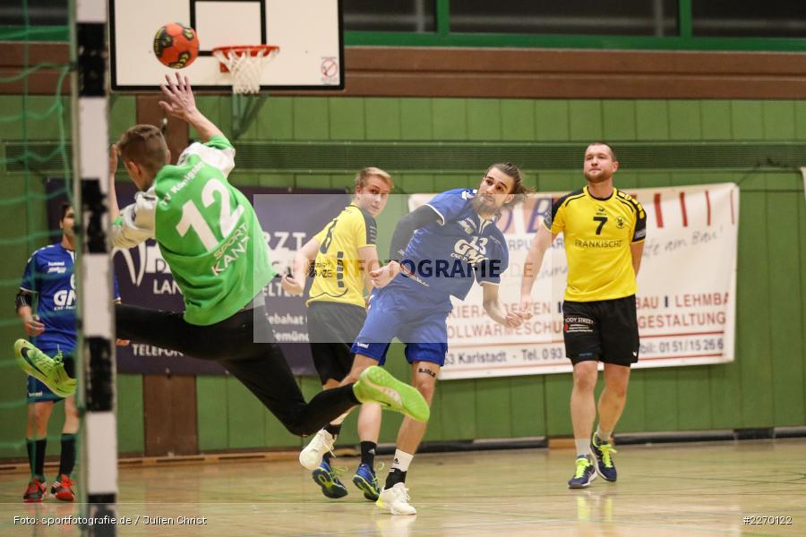 Philip Nagel, Erwin-Ammann-Halle, Bezirksliga Staffel Nord, 16.11.2019, TV Königsberg, TSV Karlstadt - Bild-ID: 2270122