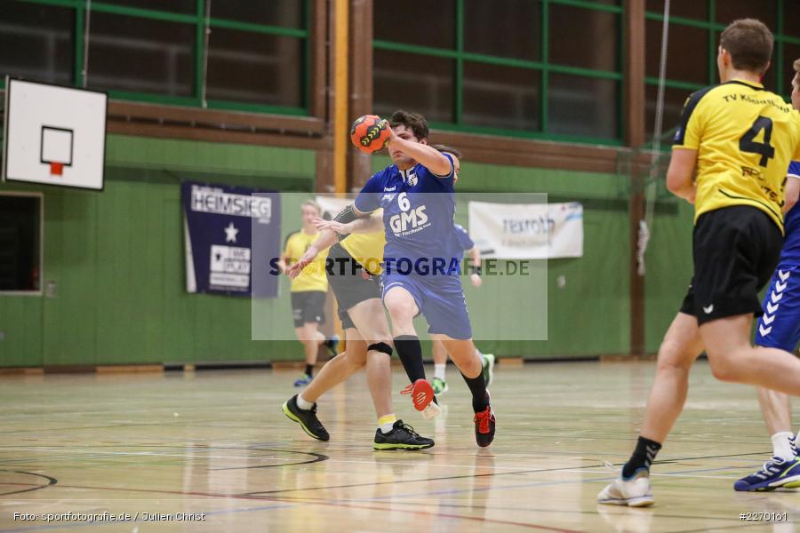Sebastian Heun, Erwin-Ammann-Halle, Bezirksliga Staffel Nord, 16.11.2019, TV Königsberg, TSV Karlstadt - Bild-ID: 2270161
