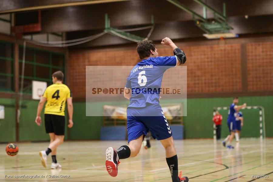 Sebastian Heun, Erwin-Ammann-Halle, Bezirksliga Staffel Nord, 16.11.2019, TV Königsberg, TSV Karlstadt - Bild-ID: 2270165
