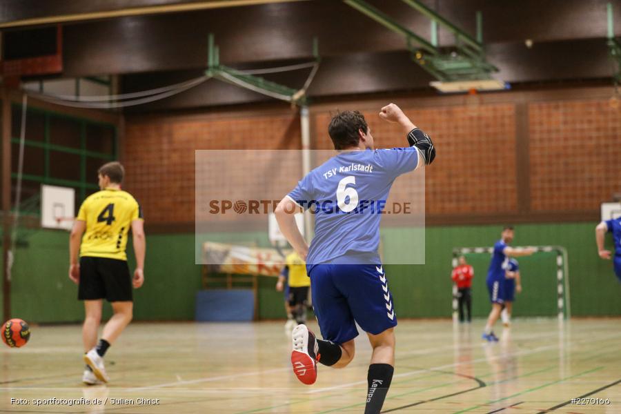 Sebastian Heun, Erwin-Ammann-Halle, Bezirksliga Staffel Nord, 16.11.2019, TV Königsberg, TSV Karlstadt - Bild-ID: 2270166