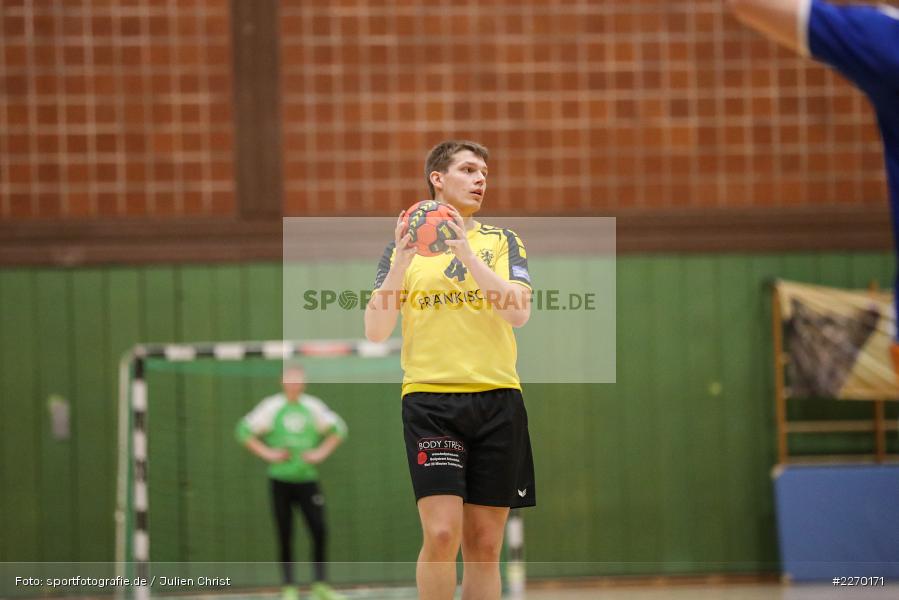 Kevin Rieger, Erwin-Ammann-Halle, Bezirksliga Staffel Nord, 16.11.2019, TV Königsberg, TSV Karlstadt - Bild-ID: 2270171