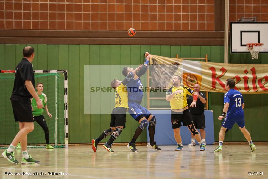 Daniel Born, Felix Käb, Erwin-Ammann-Halle, Bezirksliga Staffel Nord, 16.11.2019, TV Königsberg, TSV Karlstadt - Bild-ID: 2270174