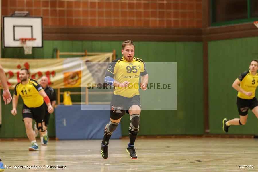 Felix Käb, Erwin-Ammann-Halle, Bezirksliga Staffel Nord, 16.11.2019, TV Königsberg, TSV Karlstadt - Bild-ID: 2270176