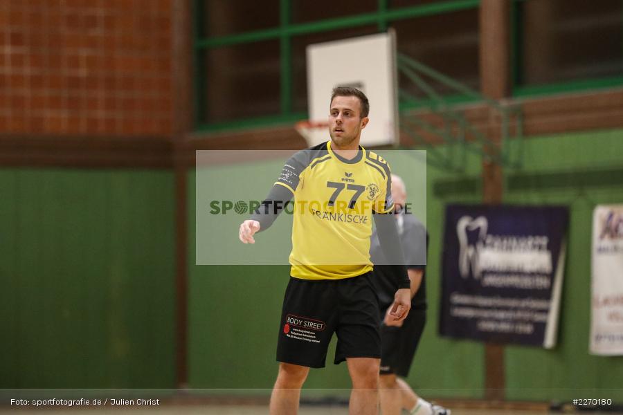 Rene Böhm, Erwin-Ammann-Halle, Bezirksliga Staffel Nord, 16.11.2019, TV Königsberg, TSV Karlstadt - Bild-ID: 2270180