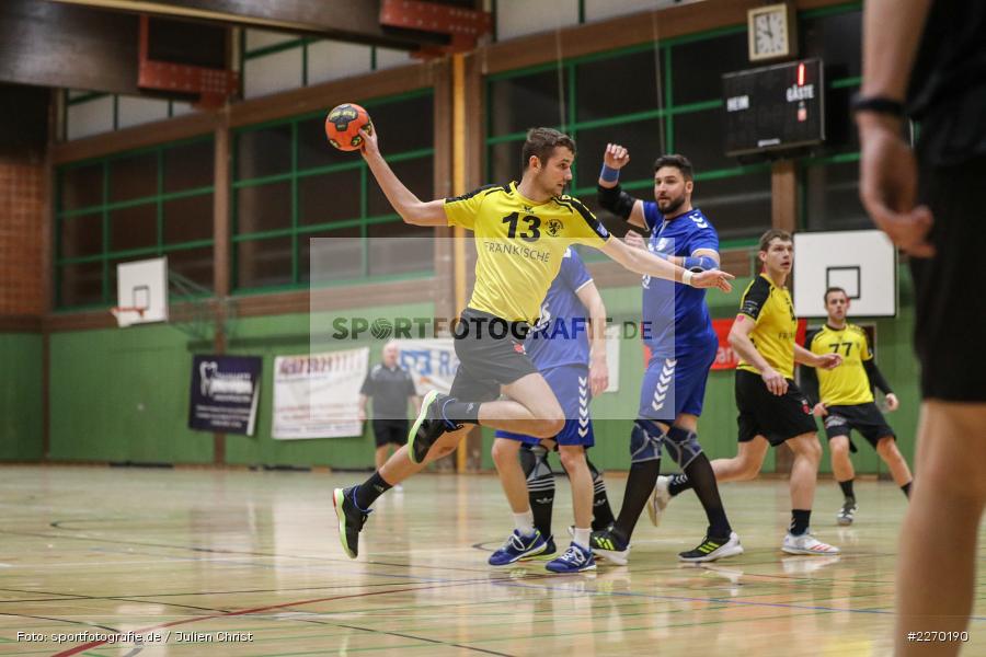 Marius Hofmann, Erwin-Ammann-Halle, Bezirksliga Staffel Nord, 16.11.2019, TV Königsberg, TSV Karlstadt - Bild-ID: 2270190