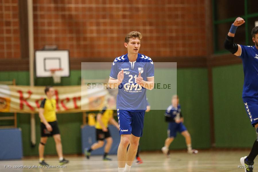 Daniel Mader, Erwin-Ammann-Halle, Bezirksliga Staffel Nord, 16.11.2019, TV Königsberg, TSV Karlstadt - Bild-ID: 2270198