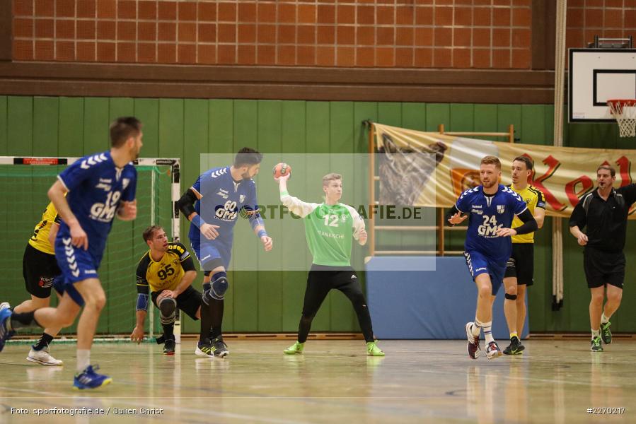 Philip Nagel, Erwin-Ammann-Halle, Bezirksliga Staffel Nord, 16.11.2019, TV Königsberg, TSV Karlstadt - Bild-ID: 2270217