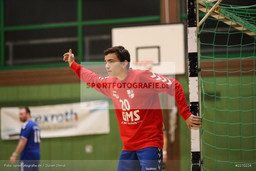 Tilmann Schmid, Erwin-Ammann-Halle, Bezirksliga Staffel Nord, 16.11.2019, TV Königsberg, TSV Karlstadt - Bild-ID: 2270224