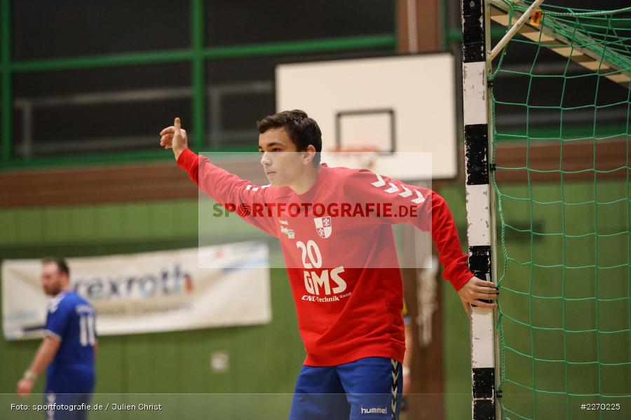 Tilmann Schmid, Erwin-Ammann-Halle, Bezirksliga Staffel Nord, 16.11.2019, TV Königsberg, TSV Karlstadt - Bild-ID: 2270225