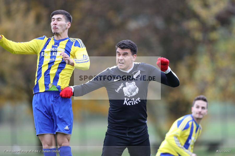 Onur Yazbahar, Nicolai Zull, 17.11.2019, Bezirksliga Ufr. West, DJK Hain, TSV Retzbach - Bild-ID: 2270257