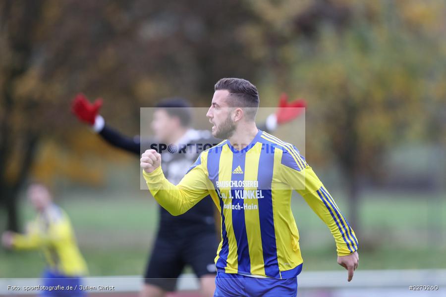 Lukas Müller, 17.11.2019, Bezirksliga Ufr. West, DJK Hain, TSV Retzbach - Bild-ID: 2270260 Lukas Müller, 17.11.2019, Bezirksliga Ufr. West, DJK Hain, TSV Retzbach - Bild-ID: 2270260