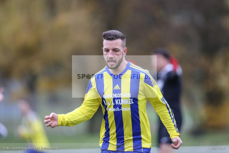 Lukas Müller, 17.11.2019, Bezirksliga Ufr. West, DJK Hain, TSV Retzbach - Bild-ID: 2270263 Lukas Müller, 17.11.2019, Bezirksliga Ufr. West, DJK Hain, TSV Retzbach - Bild-ID: 2270263