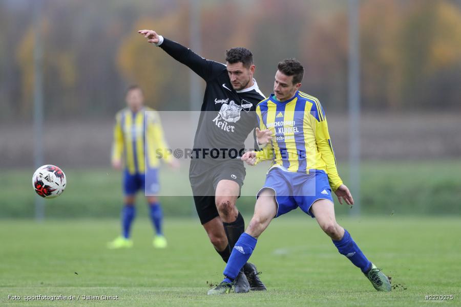 Daniel Jung, Benedikt Strohmenger, 17.11.2019, Bezirksliga Ufr. West, DJK Hain, TSV Retzbach - Bild-ID: 2270275 Daniel Jung, Benedikt Strohmenger, 17.11.2019, Bezirksliga Ufr. West, DJK Hain, TSV Retzbach - Bild-ID: 2270275