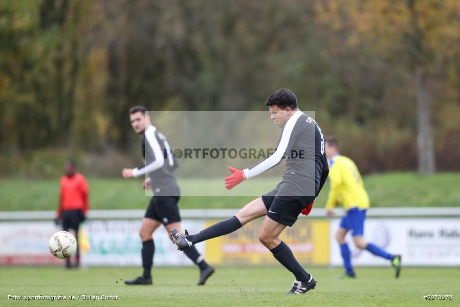 Nicolai Zull, 17.11.2019, Bezirksliga Ufr. West, DJK Hain, TSV Retzbach - Bild-ID: 2270278 Nicolai Zull, 17.11.2019, Bezirksliga Ufr. West, DJK Hain, TSV Retzbach - Bild-ID: 2270278