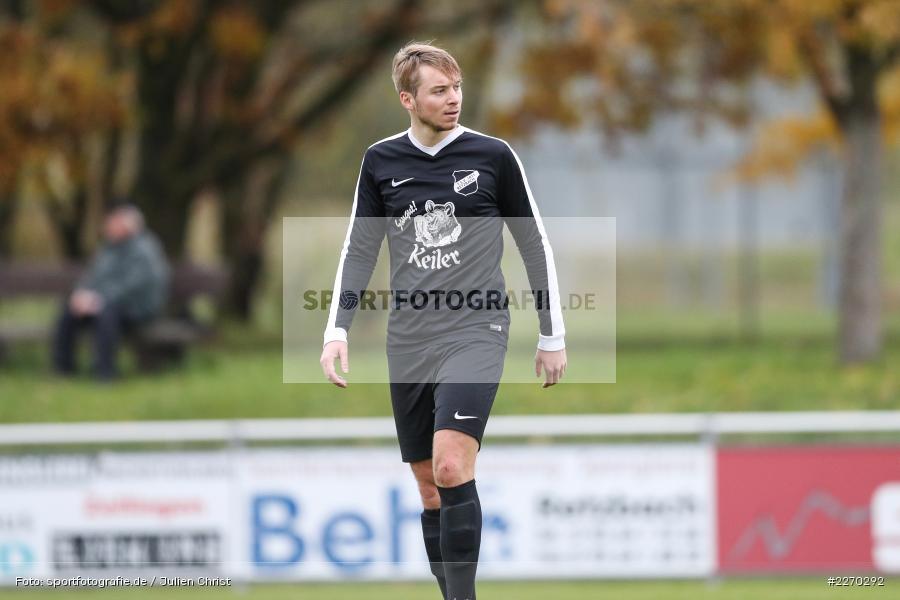 Sebastian Leisgang, 17.11.2019, Bezirksliga Ufr. West, DJK Hain, TSV Retzbach - Bild-ID: 2270292
