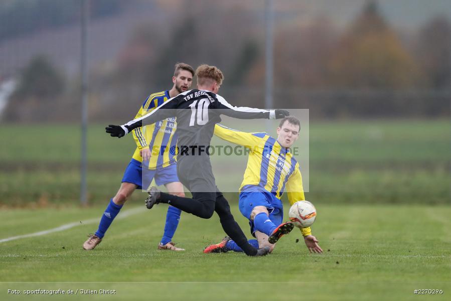 Carsten Albrecht, Philipp Gößwein, 17.11.2019, Bezirksliga Ufr. West, DJK Hain, TSV Retzbach - Bild-ID: 2270296