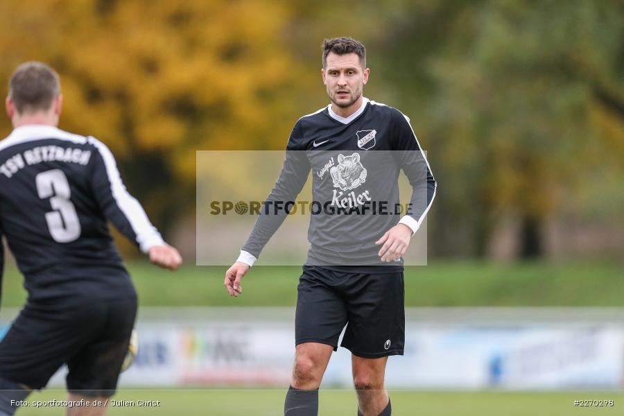 Benedikt Strohmenger, 17.11.2019, Bezirksliga Ufr. West, DJK Hain, TSV Retzbach - Bild-ID: 2270298