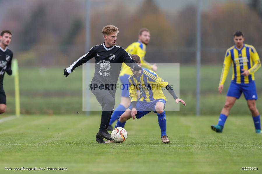 Jonas Wagner, Philipp Gößwein, 17.11.2019, Bezirksliga Ufr. West, DJK Hain, TSV Retzbach - Bild-ID: 2270301 Jonas Wagner, Philipp Gößwein, 17.11.2019, Bezirksliga Ufr. West, DJK Hain, TSV Retzbach - Bild-ID: 2270301