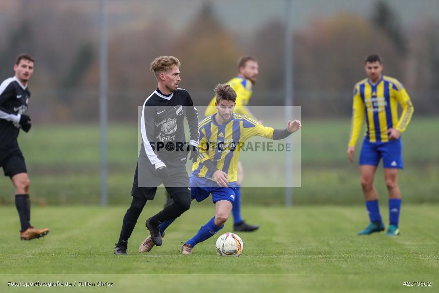 Jonas Wagner, Philipp Gößwein, 17.11.2019, Bezirksliga Ufr. West, DJK Hain, TSV Retzbach - Bild-ID: 2270302 Jonas Wagner, Philipp Gößwein, 17.11.2019, Bezirksliga Ufr. West, DJK Hain, TSV Retzbach - Bild-ID: 2270302