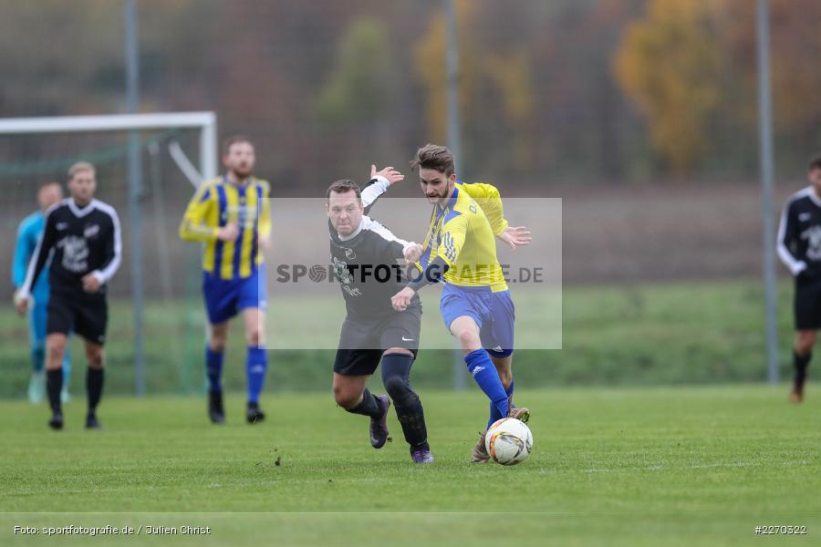 Jonas Wagner, Manuel Rumpel, 17.11.2019, Bezirksliga Ufr. West, DJK Hain, TSV Retzbach - Bild-ID: 2270322 Jonas Wagner, Manuel Rumpel, 17.11.2019, Bezirksliga Ufr. West, DJK Hain, TSV Retzbach - Bild-ID: 2270322
