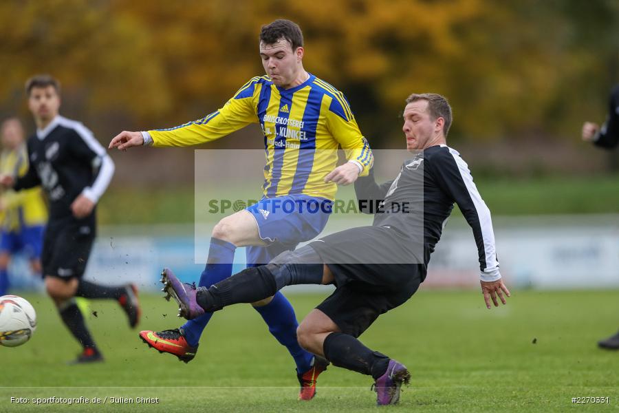 Carsten Albrecht, Manuel Rumpel, 17.11.2019, Bezirksliga Ufr. West, DJK Hain, TSV Retzbach - Bild-ID: 2270331