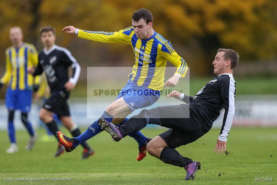 Carsten Albrecht, Manuel Rumpel, 17.11.2019, Bezirksliga Ufr. West, DJK Hain, TSV Retzbach - Bild-ID: 2270333
