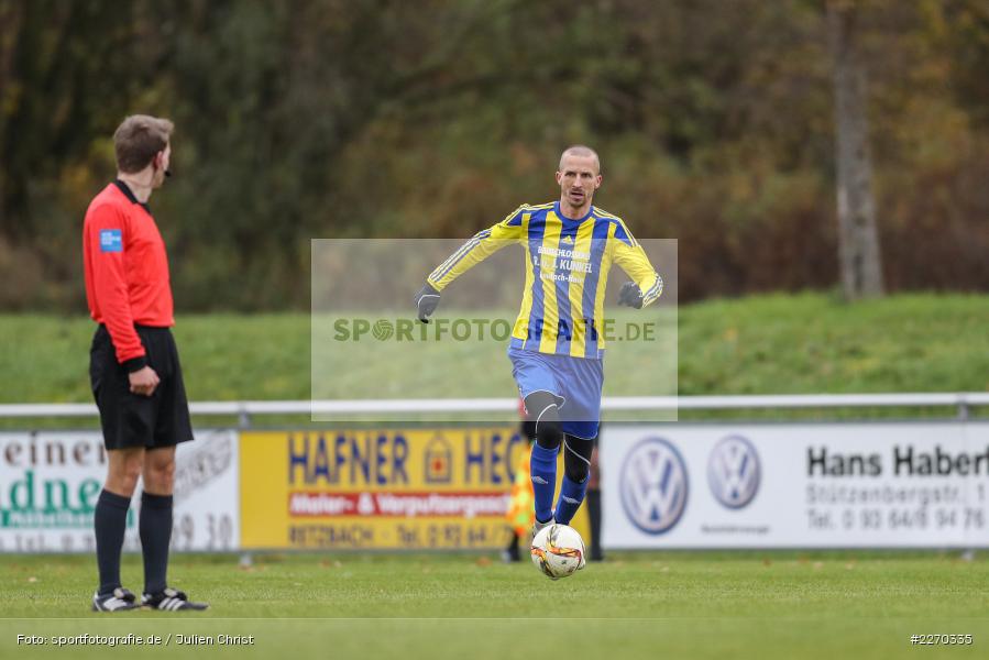 Matthias Fries, 17.11.2019, Bezirksliga Ufr. West, DJK Hain, TSV Retzbach - Bild-ID: 2270335