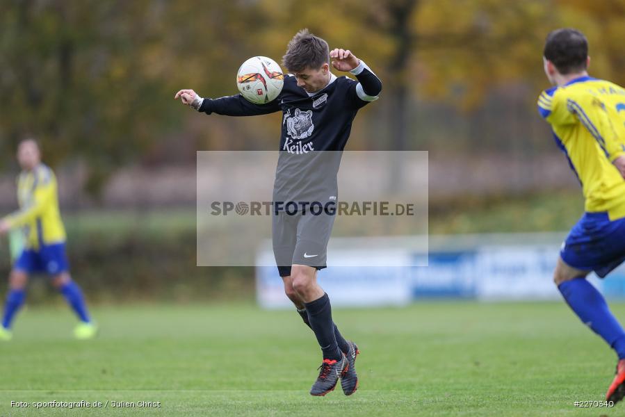 Dominik Hehrlein, 17.11.2019, Bezirksliga Ufr. West, DJK Hain, TSV Retzbach - Bild-ID: 2270340