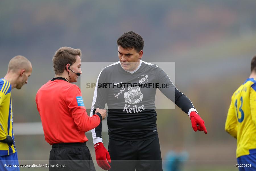 David Kern, Nicolai Zull, 17.11.2019, Bezirksliga Ufr. West, DJK Hain, TSV Retzbach - Bild-ID: 2270353
