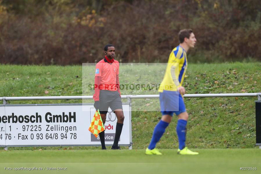 Abdifatah Muse Mohamud, 17.11.2019, Bezirksliga Ufr. West, DJK Hain, TSV Retzbach - Bild-ID: 2270363