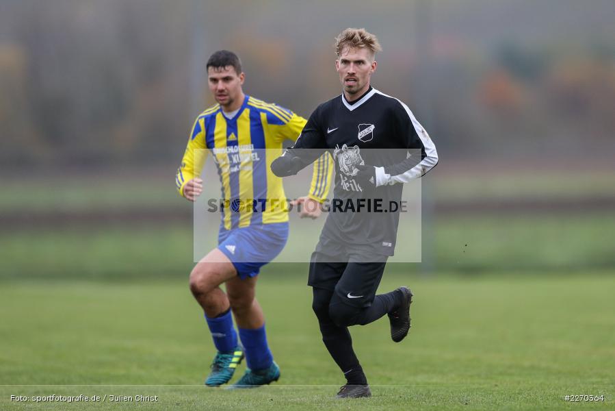 Andre Hufnagel, Philipp Gößwein, 17.11.2019, Bezirksliga Ufr. West, DJK Hain, TSV Retzbach - Bild-ID: 2270364