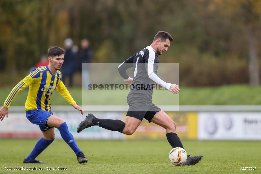 Onur Yazbahar, Benedikt Strohmenger, 17.11.2019, Bezirksliga Ufr. West, DJK Hain, TSV Retzbach - Bild-ID: 2270367 Onur Yazbahar, Benedikt Strohmenger, 17.11.2019, Bezirksliga Ufr. West, DJK Hain, TSV Retzbach - Bild-ID: 2270367