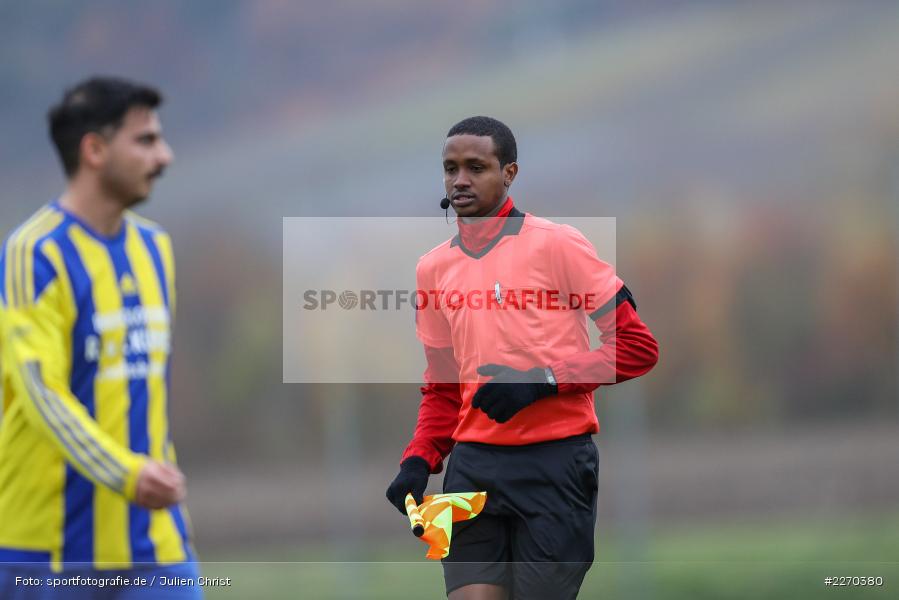 Abdifatah Muse Mohamud, 17.11.2019, Bezirksliga Ufr. West, DJK Hain, TSV Retzbach - Bild-ID: 2270380