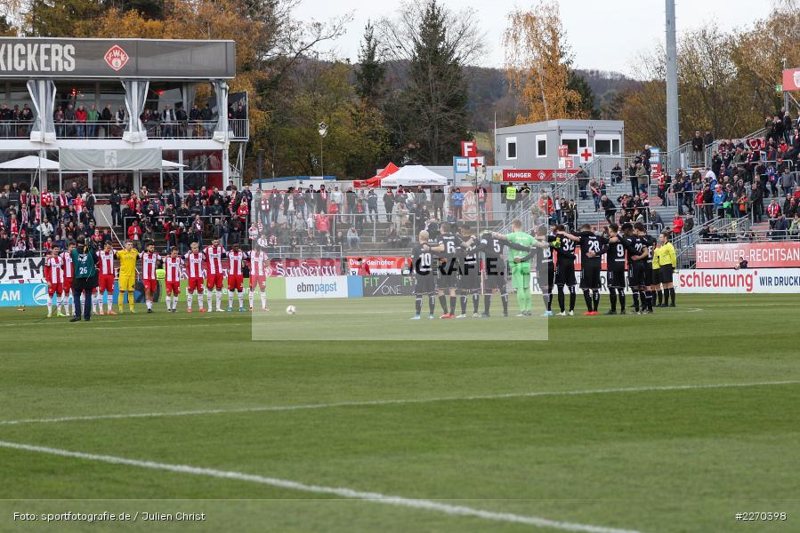 Rudi May, FLYERALARM Arena, 23.11.2019, 3. Liga, KFC Uerdingen, FC Würzburger Kickers - Bild-ID: 2270398