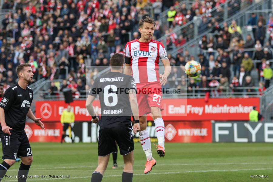 Sebastian Schuppan, FLYERALARM Arena, 23.11.2019, 3. Liga, KFC Uerdingen, FC Würzburger Kickers - Bild-ID: 2270406 Sebastian Schuppan, FLYERALARM Arena, 23.11.2019, 3. Liga, KFC Uerdingen, FC Würzburger Kickers - Bild-ID: 2270406