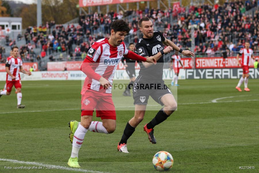 Kevin Großkreutz, Fabio Kaufmann, FLYERALARM Arena, 23.11.2019, 3. Liga, KFC Uerdingen, FC Würzburger Kickers - Bild-ID: 2270413 Kevin Großkreutz, Fabio Kaufmann, FLYERALARM Arena, 23.11.2019, 3. Liga, KFC Uerdingen, FC Würzburger Kickers - Bild-ID: 2270413