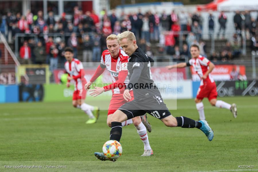 Luke Hemmerich, Patrick Pflücke, FLYERALARM Arena, 23.11.2019, 3. Liga, KFC Uerdingen, FC Würzburger Kickers - Bild-ID: 2270421 Luke Hemmerich, Patrick Pflücke, FLYERALARM Arena, 23.11.2019, 3. Liga, KFC Uerdingen, FC Würzburger Kickers - Bild-ID: 2270421