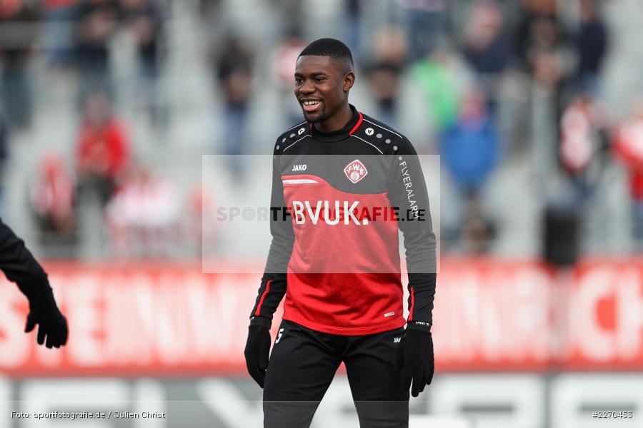 Leroy Kwadwo, FLYERALARM Arena, 23.11.2019, 3. Liga, KFC Uerdingen, FC Würzburger Kickers - Bild-ID: 2270453