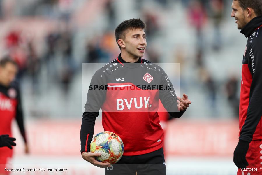 Dominik Meisel, FLYERALARM Arena, 23.11.2019, 3. Liga, KFC Uerdingen, FC Würzburger Kickers - Bild-ID: 2270454