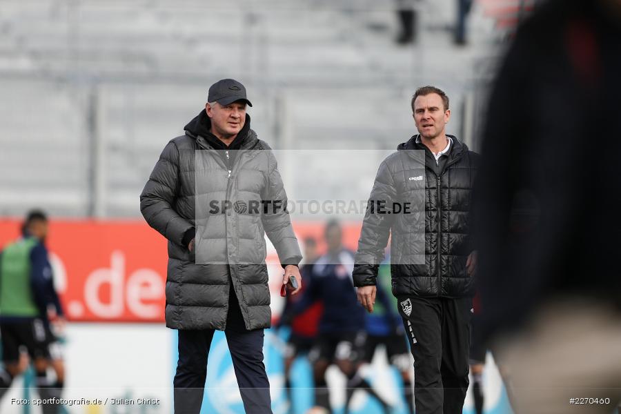 Daniel Steuernagel, Stefan Effenberg, FLYERALARM Arena, 23.11.2019, 3. Liga, KFC Uerdingen, FC Würzburger Kickers - Bild-ID: 2270460