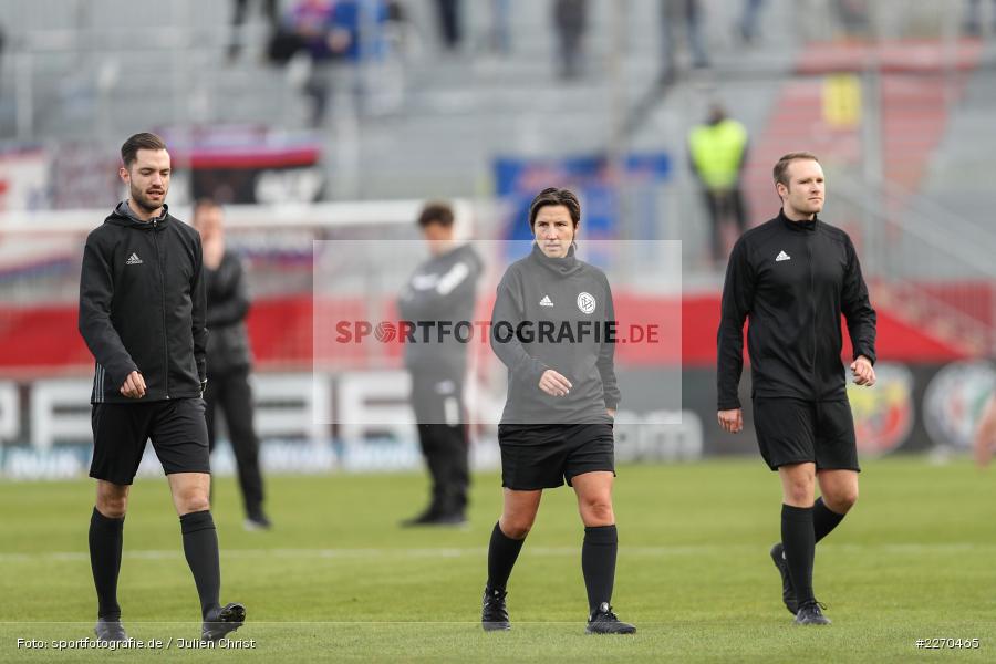 Cristian Ballweg, Patrick Glaser, Katrin Rafalski, FLYERALARM Arena, 23.11.2019, 3. Liga, KFC Uerdingen, FC Würzburger Kickers - Bild-ID: 2270465