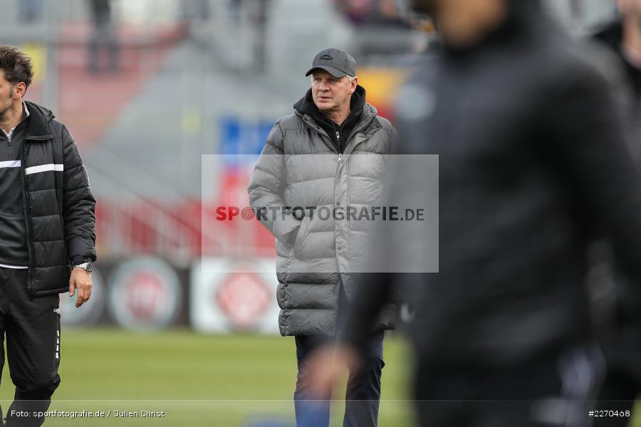 Stefan Effenberg, FLYERALARM Arena, 23.11.2019, 3. Liga, KFC Uerdingen, FC Würzburger Kickers - Bild-ID: 2270468