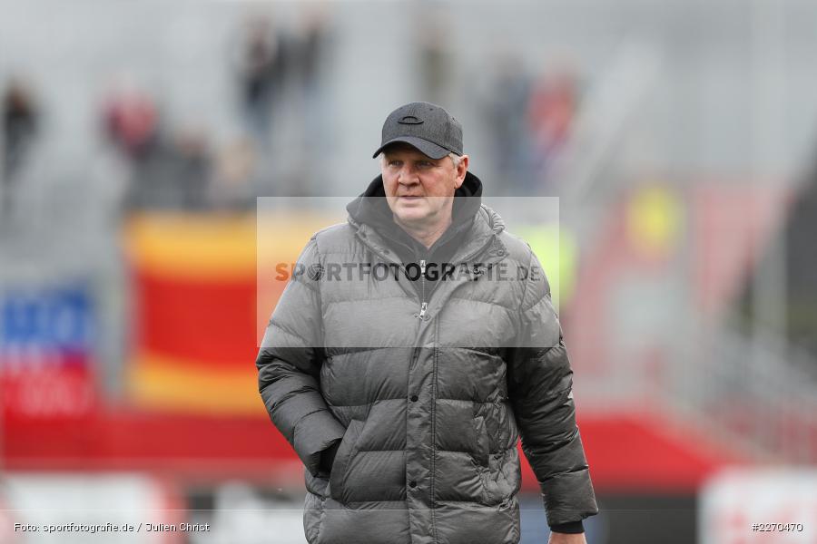 Stefan Effenberg, FLYERALARM Arena, 23.11.2019, 3. Liga, KFC Uerdingen, FC Würzburger Kickers - Bild-ID: 2270470