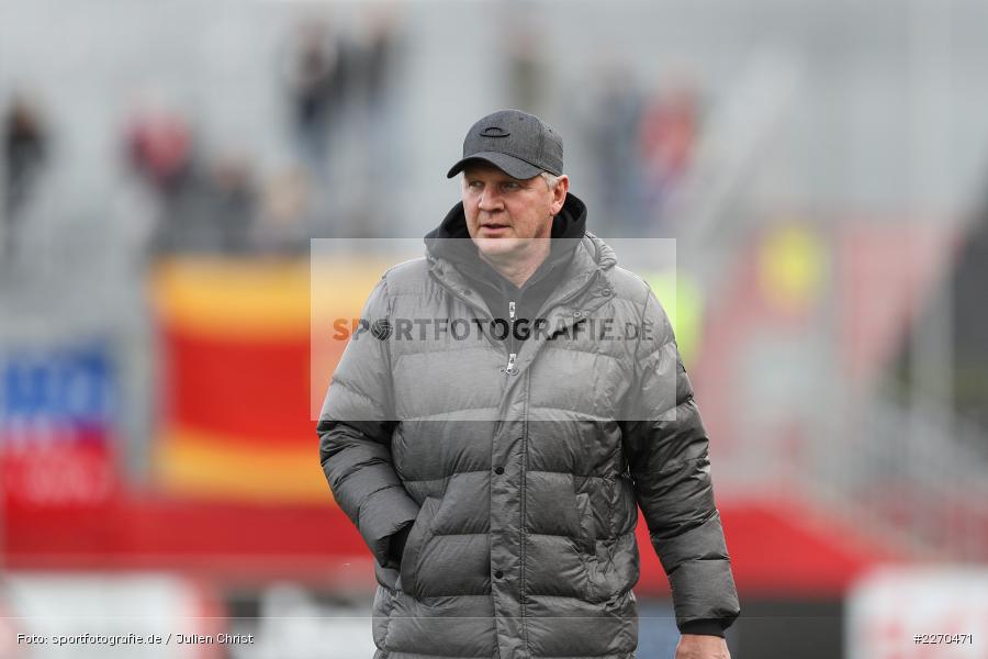 Stefan Effenberg, FLYERALARM Arena, 23.11.2019, 3. Liga, KFC Uerdingen, FC Würzburger Kickers - Bild-ID: 2270471