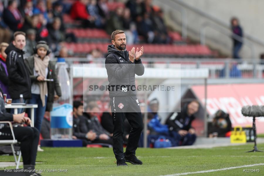 Michael Schiele, FLYERALARM Arena, 23.11.2019, 3. Liga, KFC Uerdingen, FC Würzburger Kickers - Bild-ID: 2270495 Michael Schiele, FLYERALARM Arena, 23.11.2019, 3. Liga, KFC Uerdingen, FC Würzburger Kickers - Bild-ID: 2270495