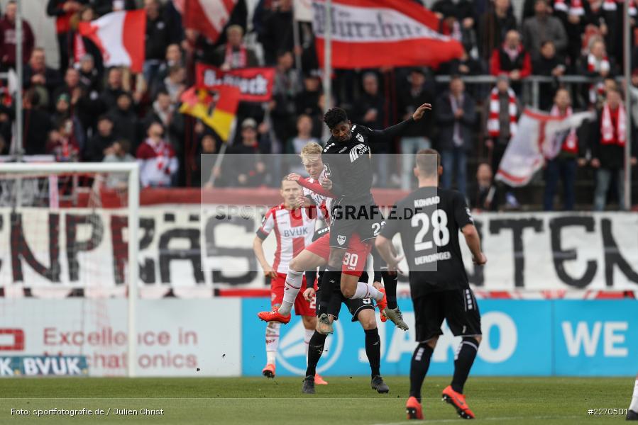 Simon Rhein, Boubacar Barry, FLYERALARM Arena, 23.11.2019, 3. Liga, KFC Uerdingen, FC Würzburger Kickers - Bild-ID: 2270501 Simon Rhein, Boubacar Barry, FLYERALARM Arena, 23.11.2019, 3. Liga, KFC Uerdingen, FC Würzburger Kickers - Bild-ID: 2270501