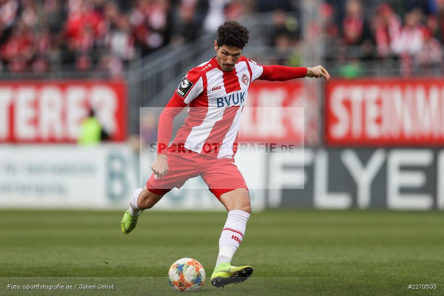 Fabio Kaufmann, FLYERALARM Arena, 23.11.2019, 3. Liga, KFC Uerdingen, FC Würzburger Kickers - Bild-ID: 2270503
