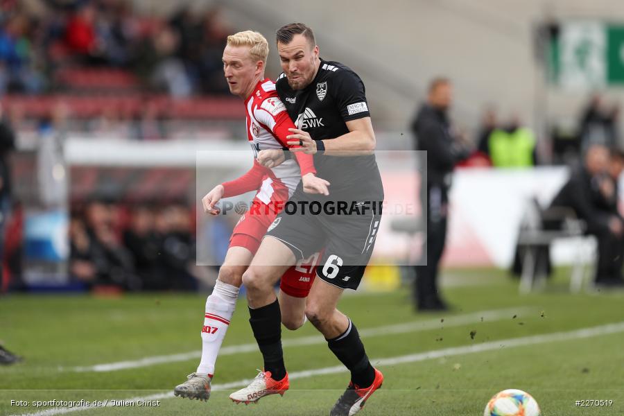 Kevin Großkreutz, Luke Hemmerich, FLYERALARM Arena, 23.11.2019, 3. Liga, KFC Uerdingen, FC Würzburger Kickers - Bild-ID: 2270519