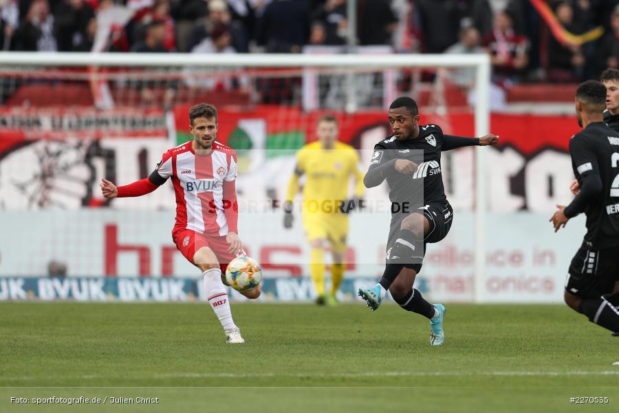 Daniel Hägele, FLYERALARM Arena, 23.11.2019, 3. Liga, KFC Uerdingen, FC Würzburger Kickers - Bild-ID: 2270535