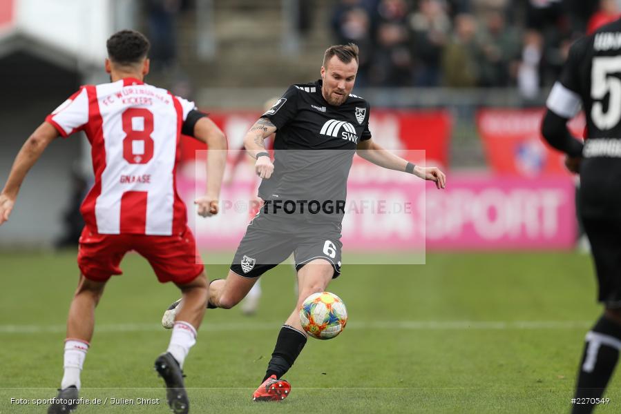 Kevin Großkreutz, FLYERALARM Arena, 23.11.2019, 3. Liga, KFC Uerdingen, FC Würzburger Kickers - Bild-ID: 2270549